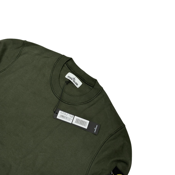 Stone Island 2020 Green Crewneck Sweatshirt