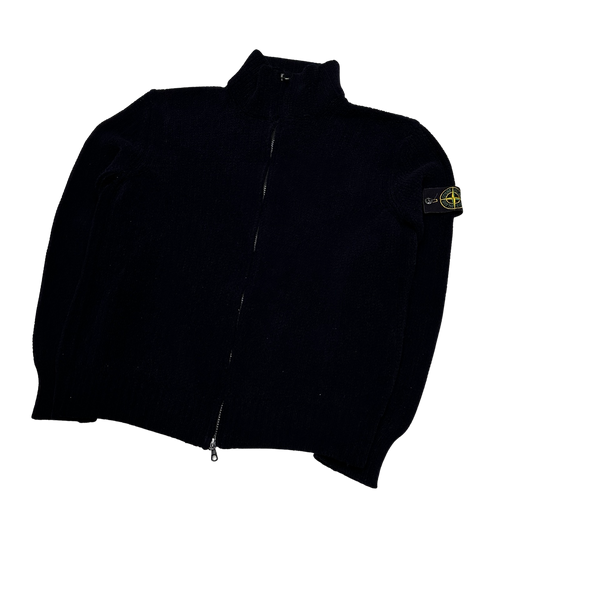 Stone Island Early 2000's High Neck Knit Jumper