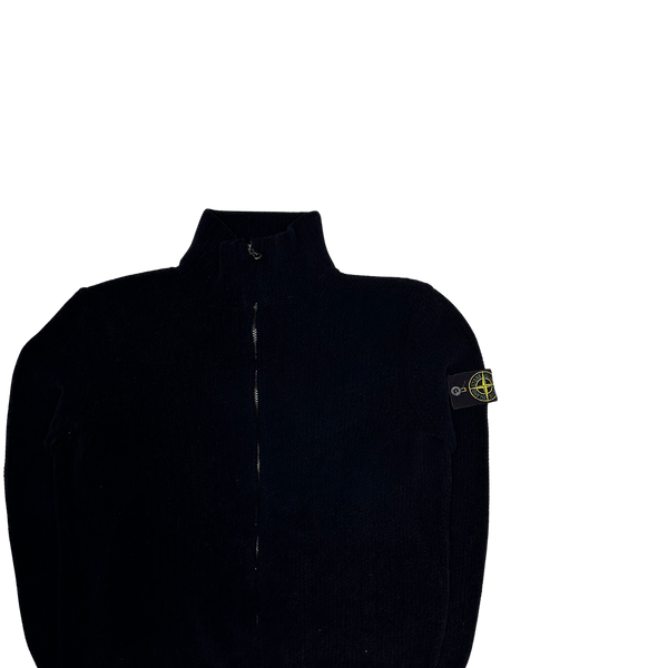 Stone Island Early 2000's High Neck Knit Jumper