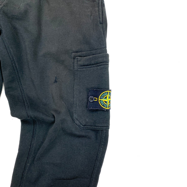 Stone Island Black Jogging Bottoms