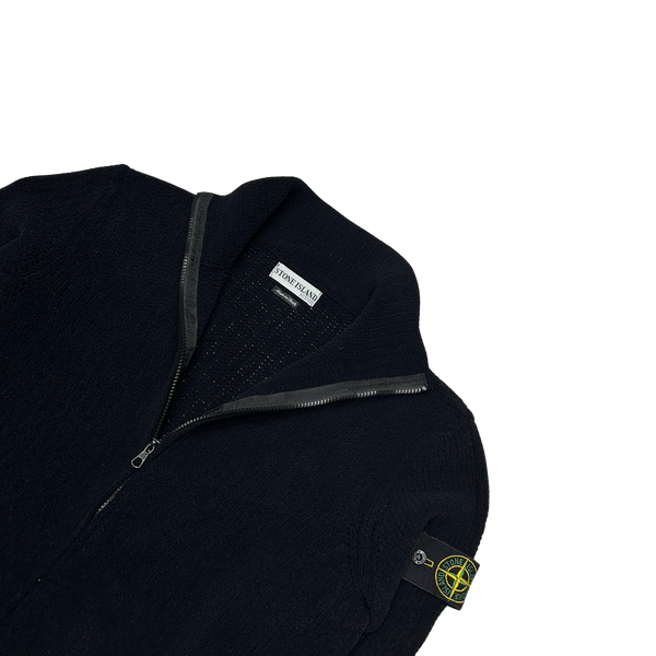 Stone Island Early 2000's High Neck Knit Jumper