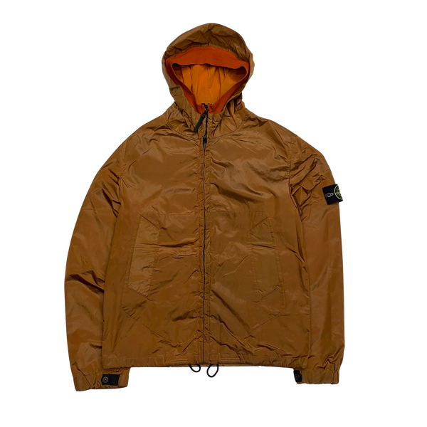 Stone Island 2008 Burnt Orange Nylon Metal Shimmer