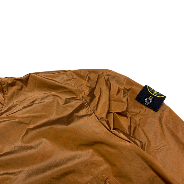 Stone Island 2008 Burnt Orange Nylon Metal Shimmer