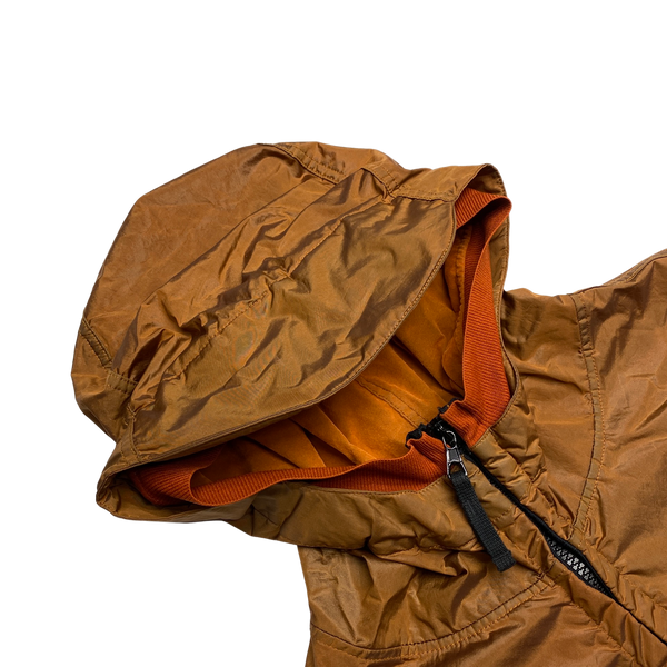 Stone Island 2008 Burnt Orange Nylon Metal Shimmer