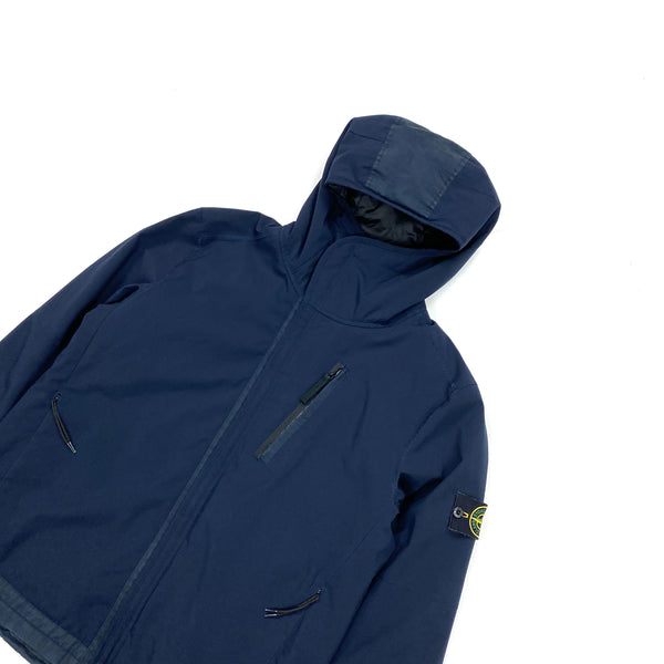 Stone Island Navy Primaloft Lined Soft Shell