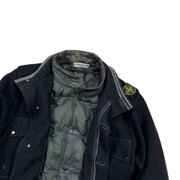 Stone Island 2009 Down Filled Wool Field Jacket
