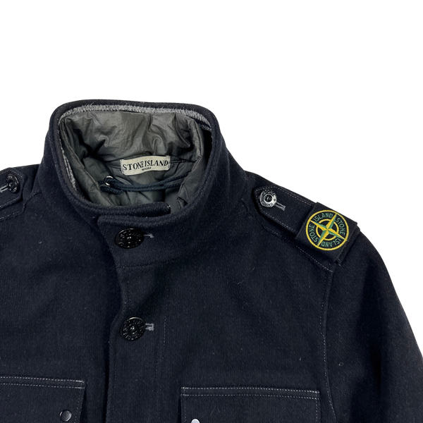 Stone Island 2009 Down Filled Wool Field Jacket