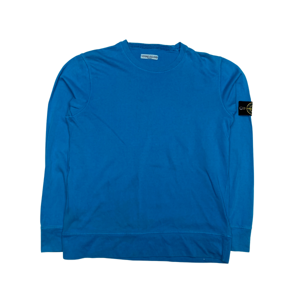 Stone Island 2009 Blue Cotton Sweatshirt