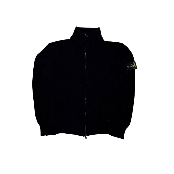 Stone Island Early 2000's High Neck Knit Jumper