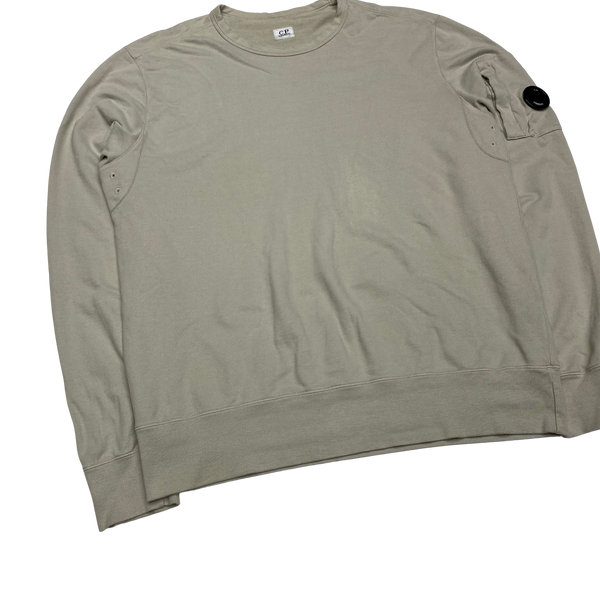 CP Company Beige Crewneck Sweatshirt