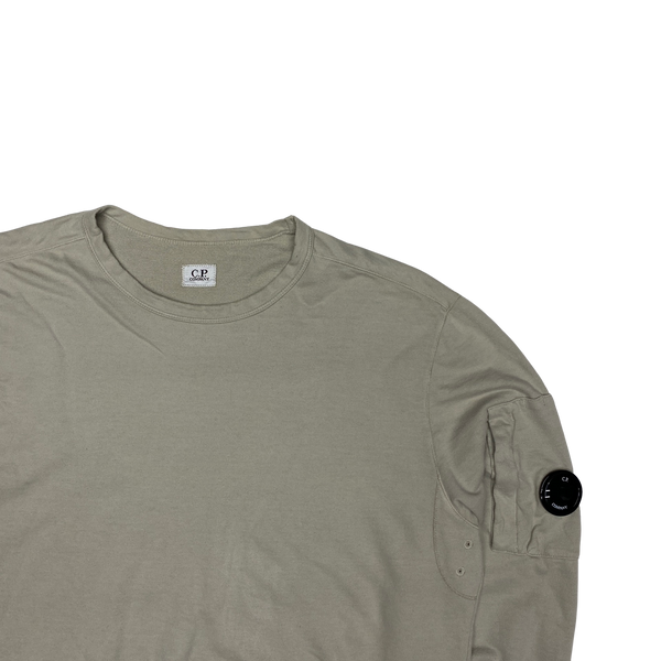 CP Company Beige Crewneck Sweatshirt