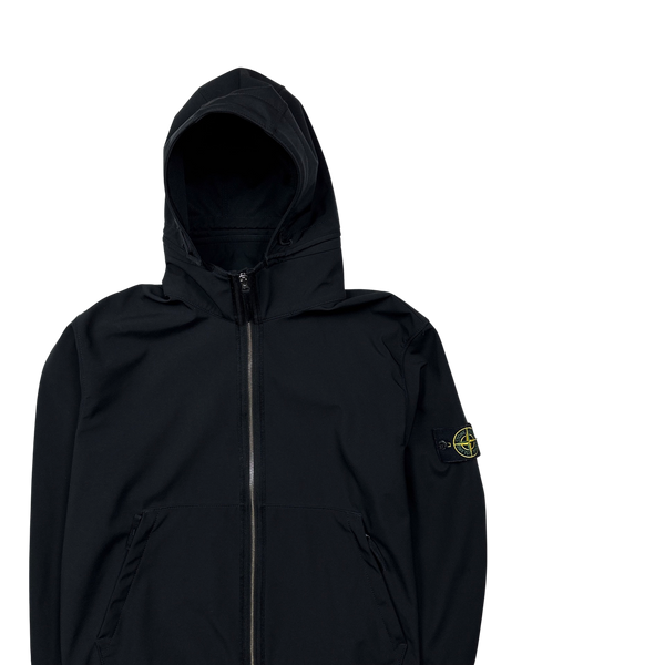 Stone Island 2019 Black Light Soft Shell R Jacket - XL
