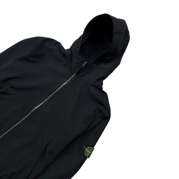 Stone Island 2019 Black Light Soft Shell R Jacket - XL