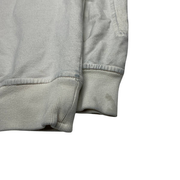 Stone Island 2018 White Ghost Crewneck Sweatshirt