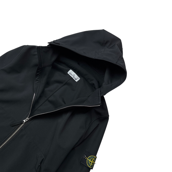 Stone Island 2019 Black Light Soft Shell R Jacket - XL