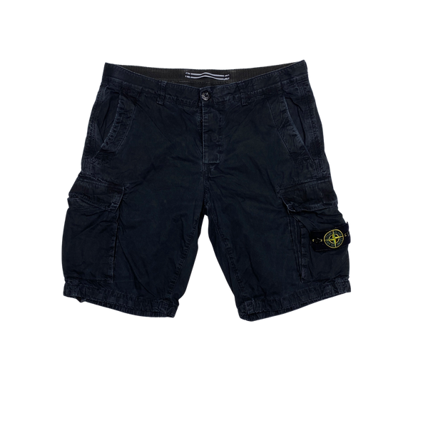 Stone Island 2013 Black Cargo Shorts