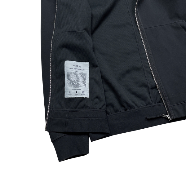 Stone Island 2019 Black Light Soft Shell R Jacket - XL
