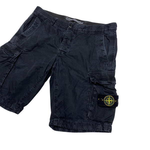 Stone Island 2013 Black Cargo Shorts
