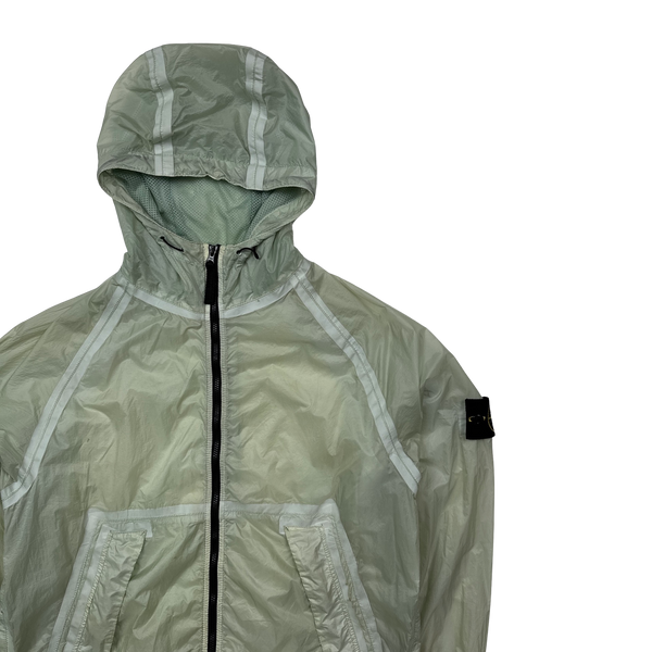 Stone Island 2015 Hyperlight Membrana Mint Green Jacket - Medium