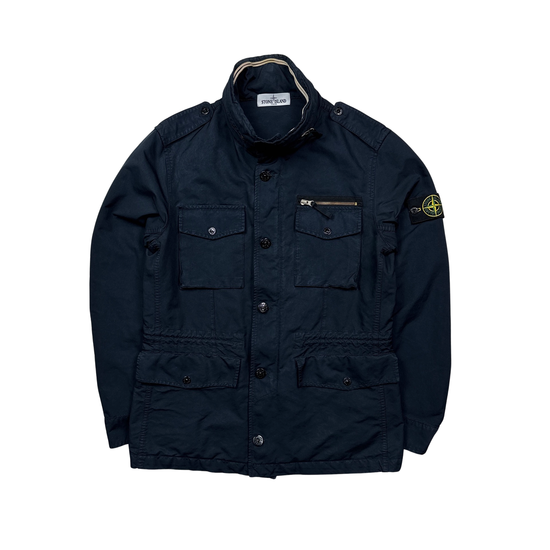 Stone Island 2012 Navy David TC Multi Pocket Field Jacket Large