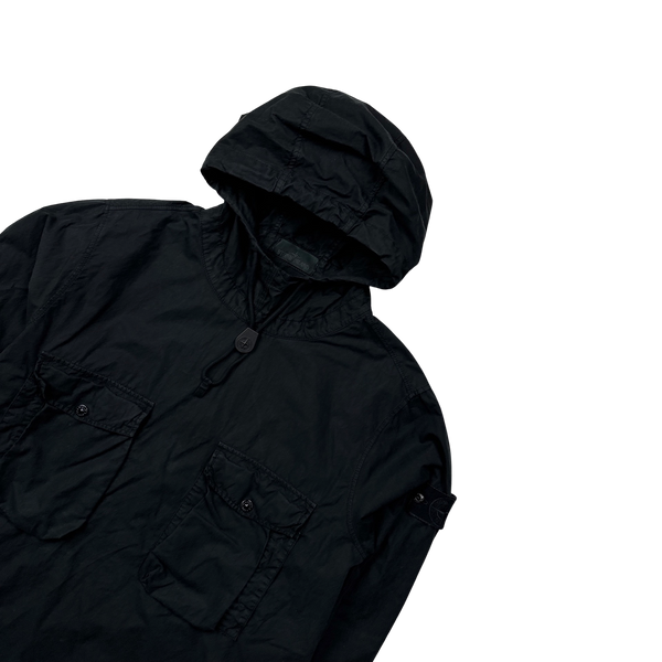 Stone island deals ghost smock black