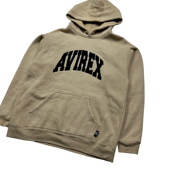 Avirex Thick Cotton Pullover Hoodie - Medium