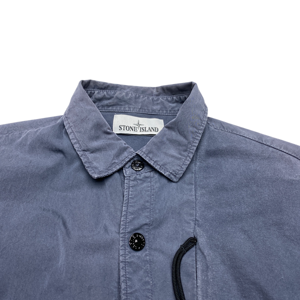 Stone Island Slate Grey 2016 Lined Overshirt