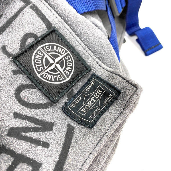 Stone Island x Porter Man Made Suede bag