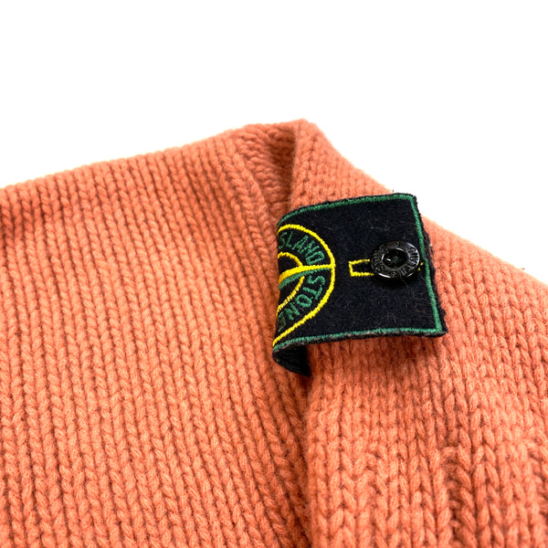 Stone Island Vintage 80's Rust Orange Pullover Jumper