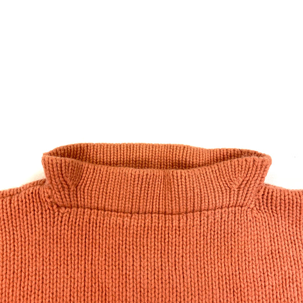 Stone Island Vintage 80's Rust Orange Pullover Jumper
