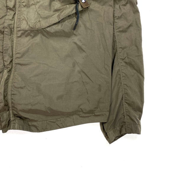 CP Company Khaki Chrome Lens Viewer Overshirt
