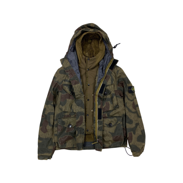 Stone Island 2007 Marsh Camo Raso Watro Jacket