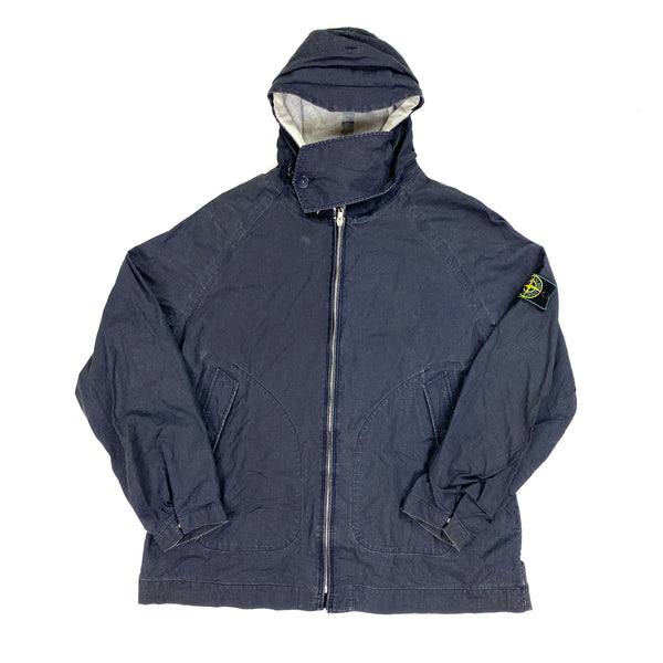 Stone Island 1999 Vintage Hooded Cotton Jacket