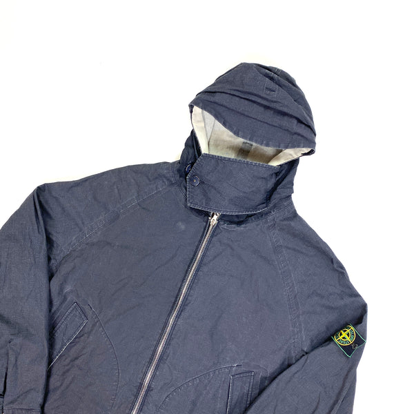 Stone Island 1999 Vintage Hooded Cotton Jacket