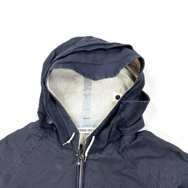 Stone Island 1999 Vintage Hooded Cotton Jacket