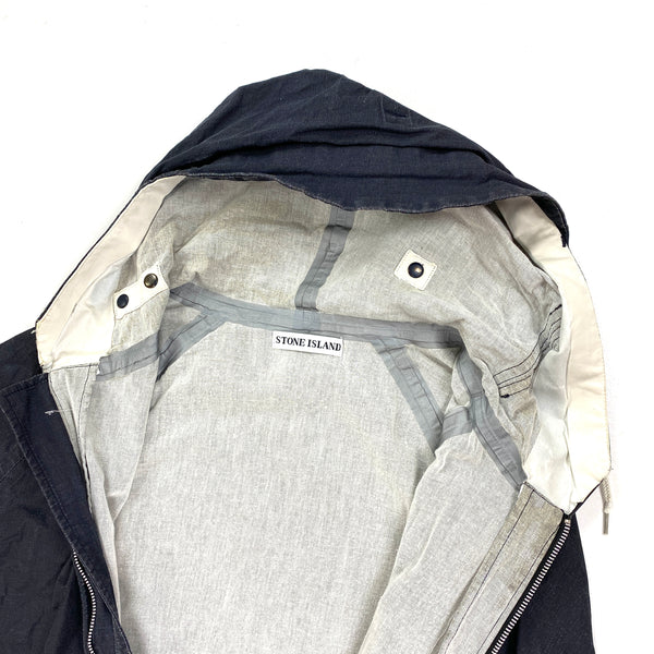 Stone Island 1999 Vintage Hooded Cotton Jacket