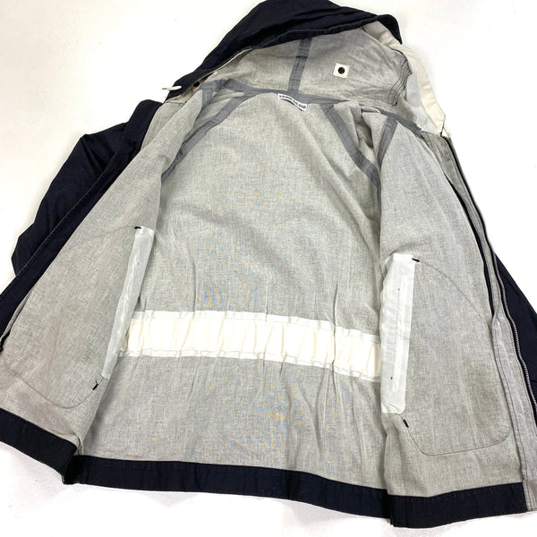 Stone Island 1999 Vintage Hooded Cotton Jacket