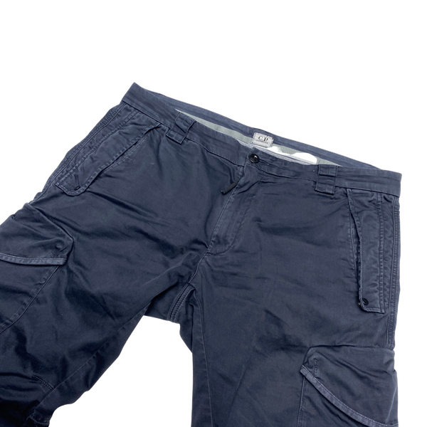 CP Company Navy Ergonomic Fit Cotton Cargos