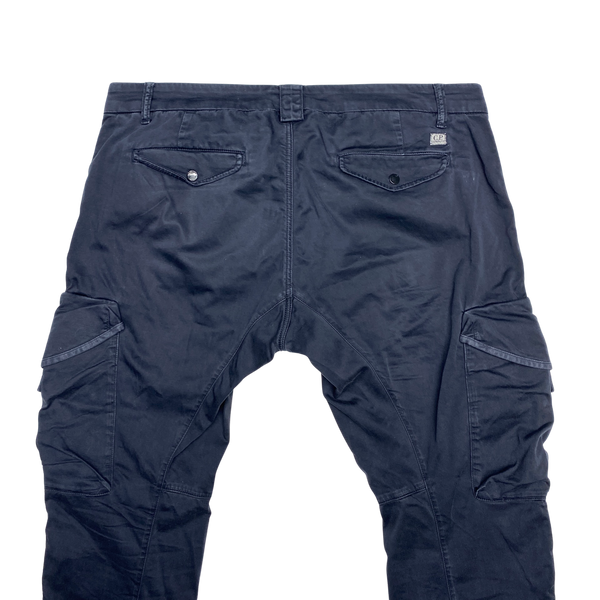 CP Company Navy Ergonomic Fit Cotton Cargos
