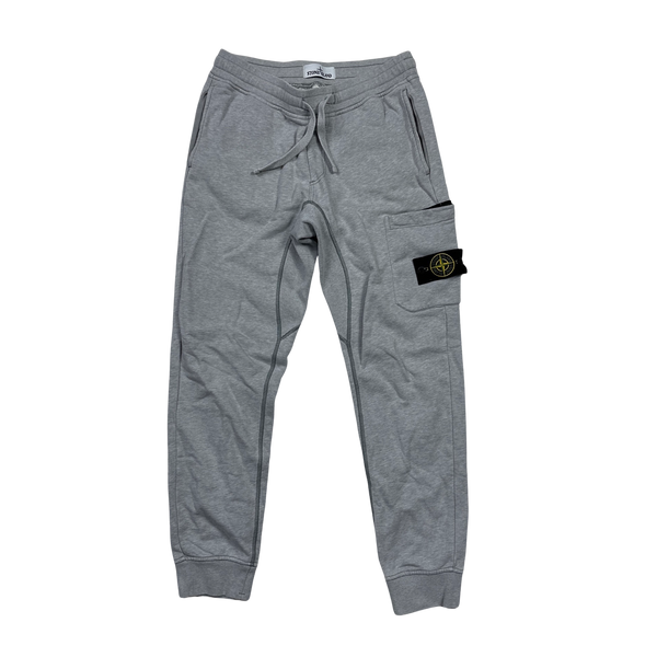 Stone island Light Grey Contrast Stitch Joggers