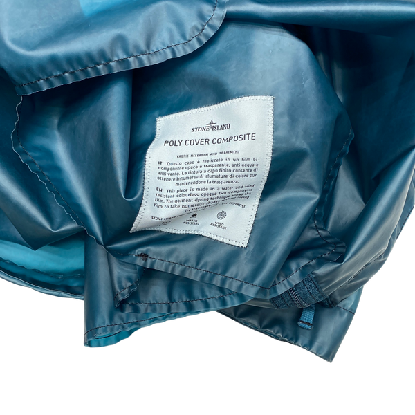 Stone Island Supreme Blue Poly Cover Composite Pullover Jacket