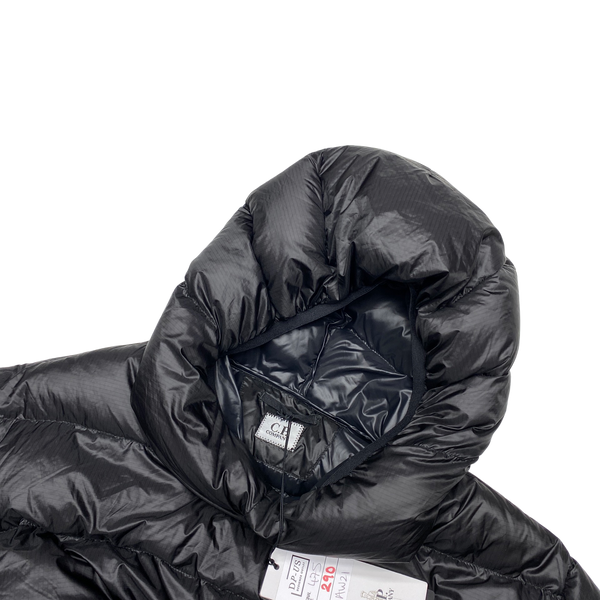 CP Company Black D D Shell Pullover Puffer