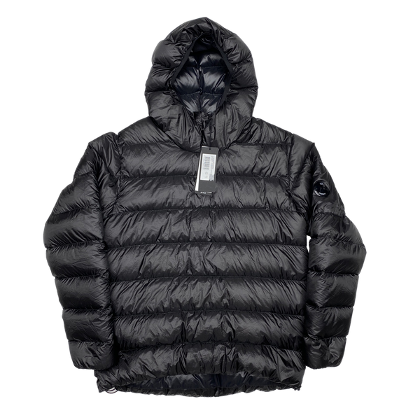 CP Company Black D D Shell Pullover Puffer