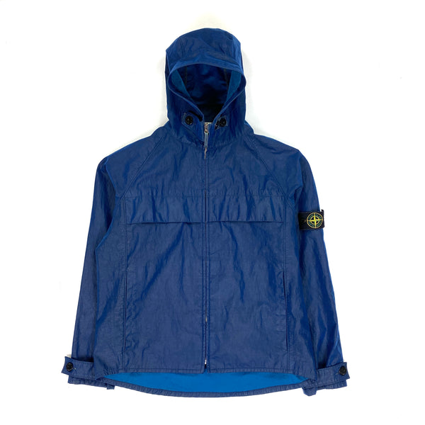 Stone Island Thick Nylon Spalmatura Hooded Jacket