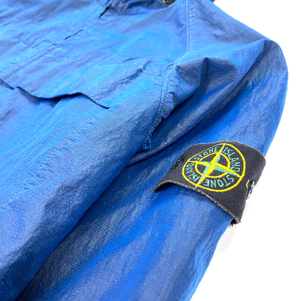 Stone Island Thick Nylon Spalmatura Hooded Jacket