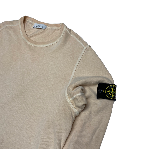 Stone Island Peach Crewneck Sweatshirt