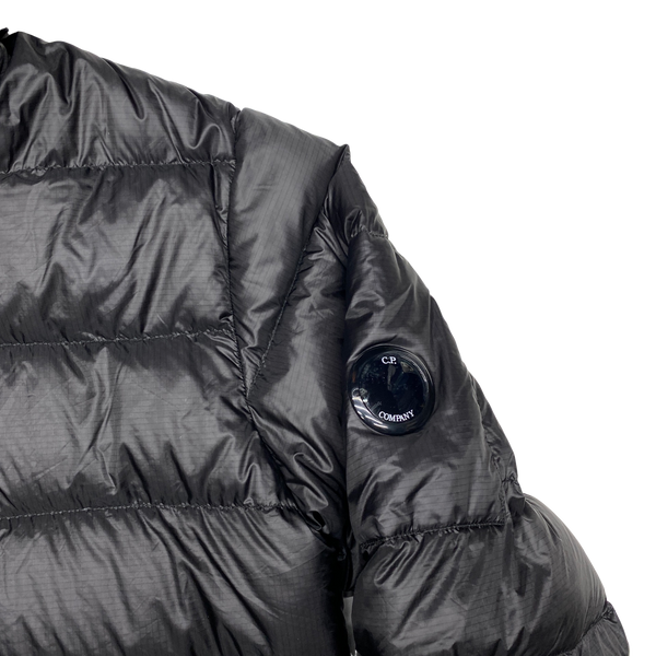 CP Company Black D D Shell Pullover Puffer