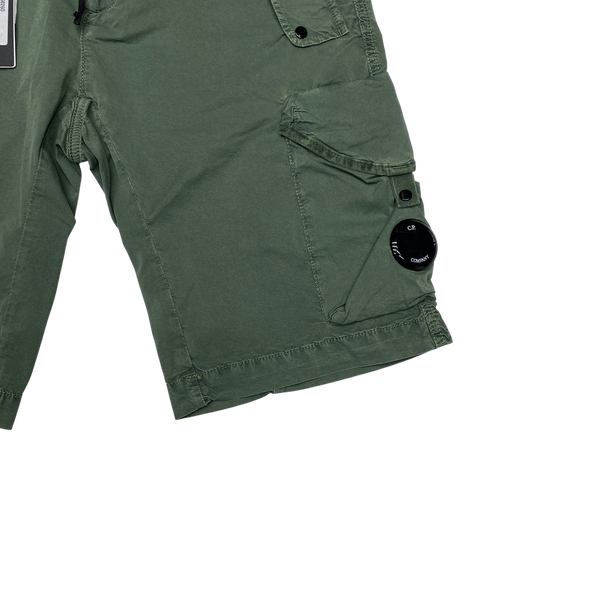 CP Company Green Cargo Shorts