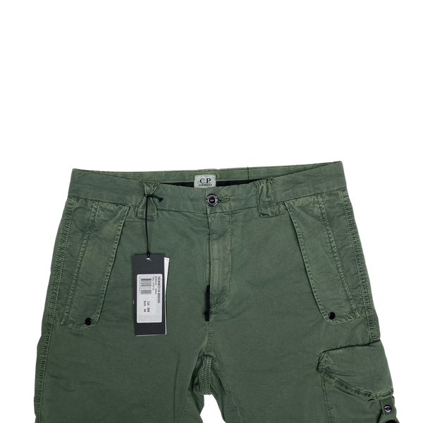 CP Company Green Cargo Shorts