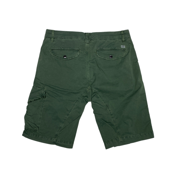 CP Company Green Cargo Shorts